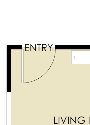 Two Bedroom One Bath
